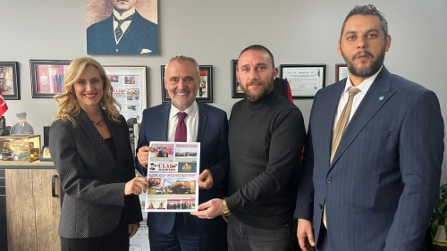 İYİ PARTİ HEYETİNDEN EDİRNE ULAK GAZETESİ’NE ZİYARET